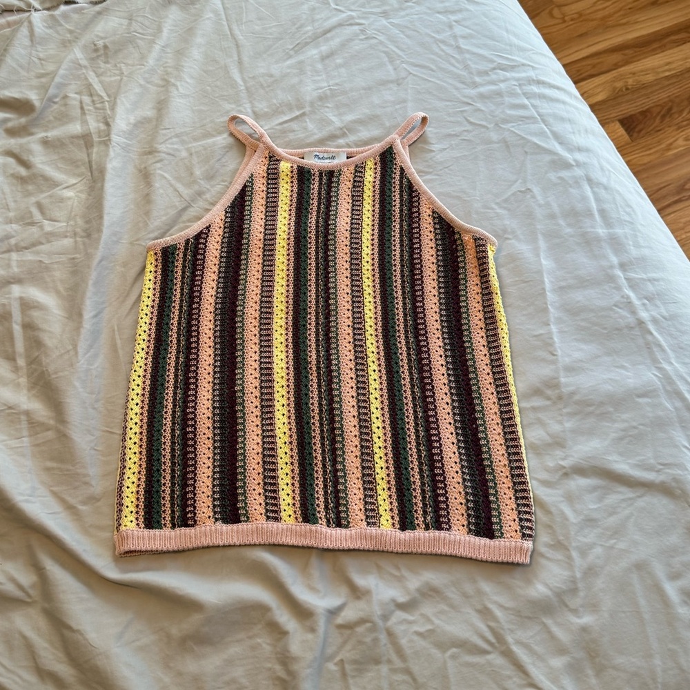 Madewell Knit Crop Tank Top